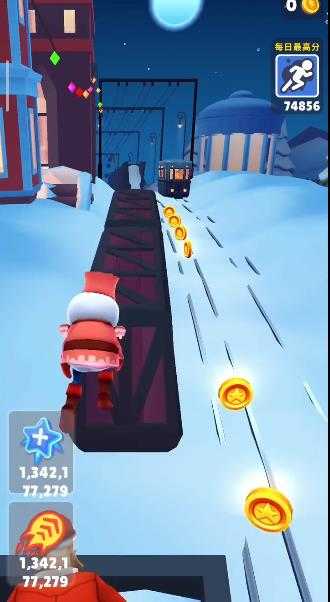 Subway Surf（地铁跑酷雪地版全皮肤全滑板全背饰）